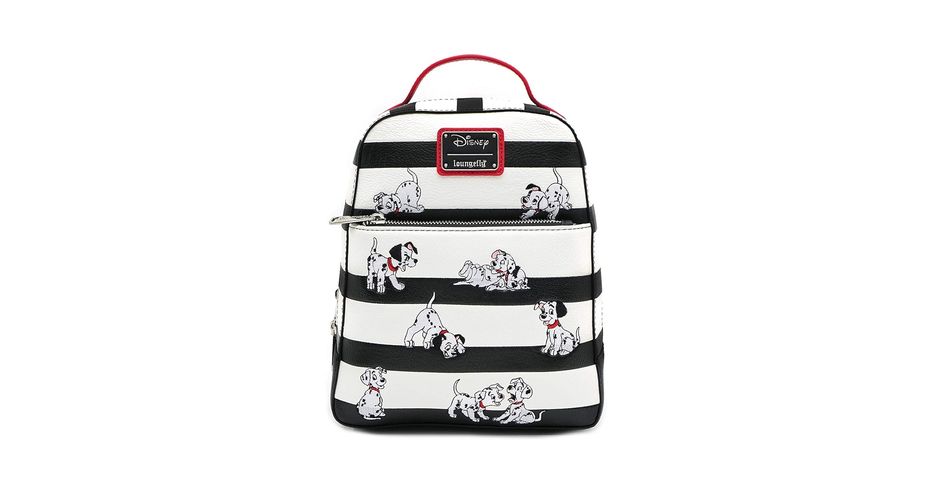 Amazon.com | Loungefly x Disney 101 Dalmatians Striped Faux